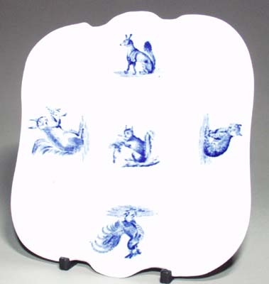 Childs Cake Plate c1907